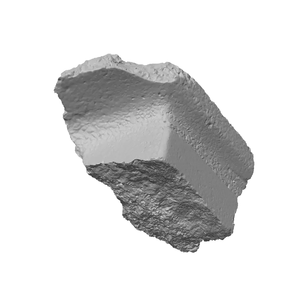 Viewport render of debris asset