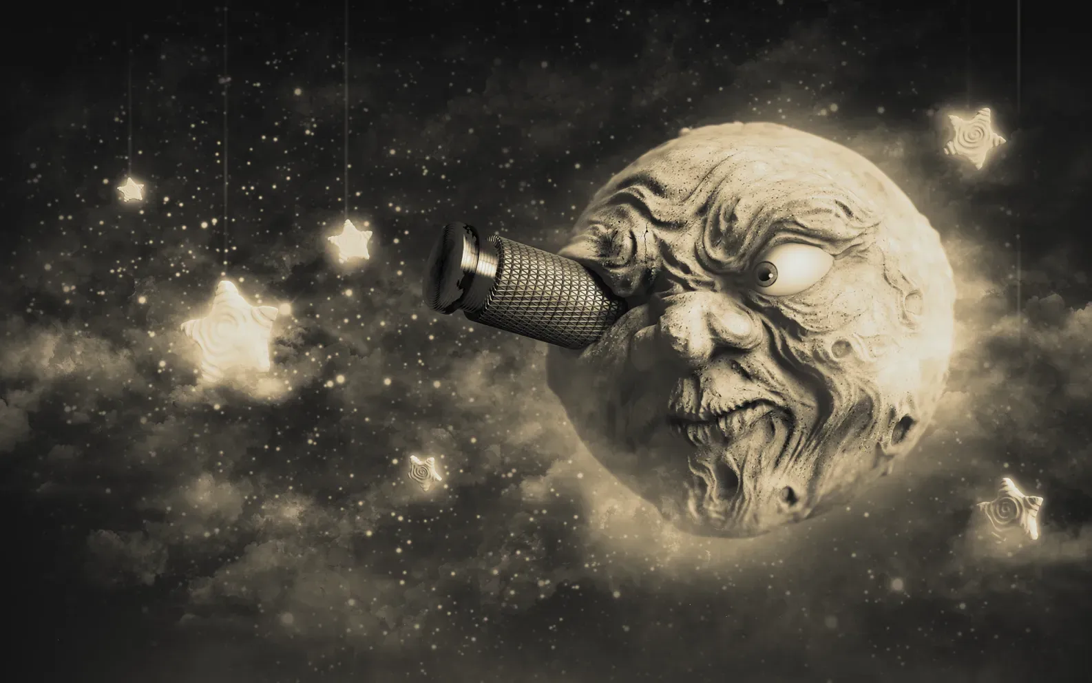 Moon — Maxon, 3D, 2012
